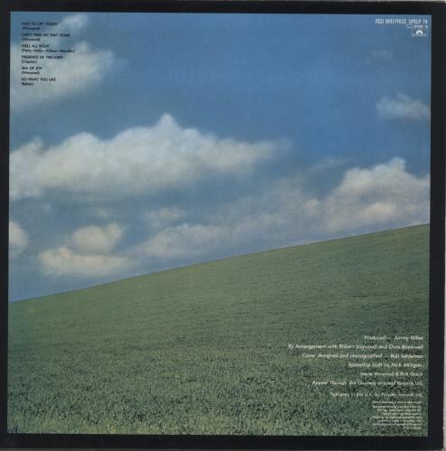 Blind Faith Blind Faith vinyl LP album (LP record) UK B-FLPBL342528