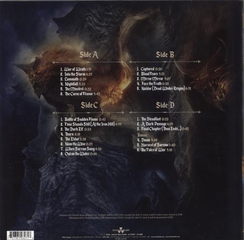 Blind Guardian Nightfall In Middle-Earth 2-LP vinyl record set (Double LP Album) UK QL82LNI861129