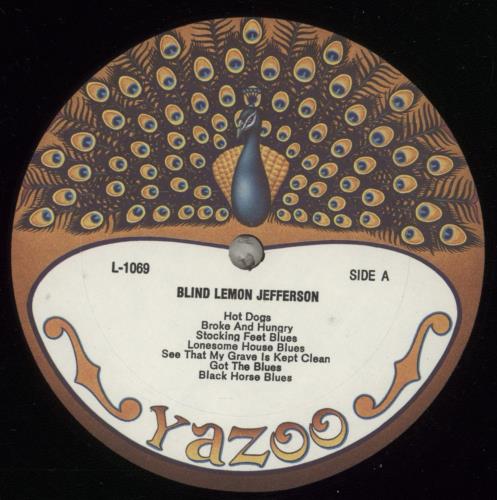 Blind Lemon Jefferson King Of The Country Blues 2-LP vinyl record set (Double LP Album) US B3J2LKI878477