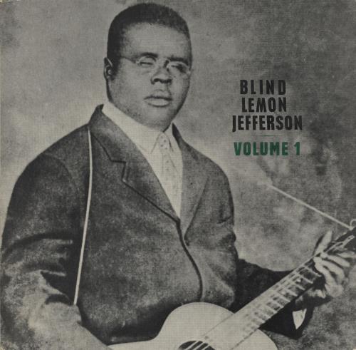 Blind Lemon Jefferson Volume 1 vinyl LP album (LP record) Austrian B3JLPVO694490