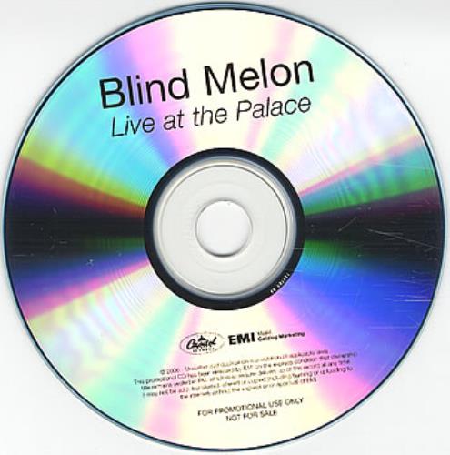 Blind Melon Live at the Palace CD-R acetate US BDMCRLI379111