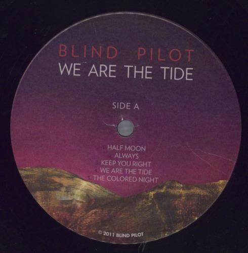 Blind Pilot We Are The Tide vinyl LP album (LP record) US 3MILPWE823786