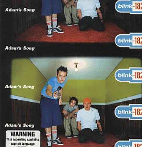 Blink 182 Adam's Song CD single (CD5 / 5") Australian B18C5AD318916