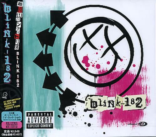 Blink 182 Blink 182 CD album (CDLP) Japanese B18CDBL254565