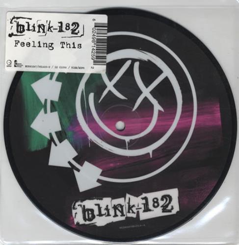 Blink 182 Feeling This 7" vinyl picture disc (7 inch picture disc single) UK B187PFE266407