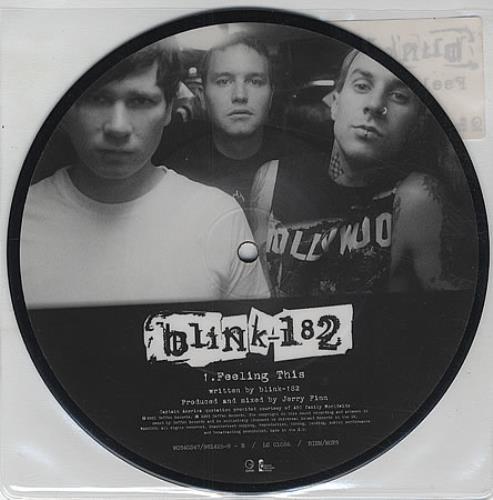 Blink 182 Feeling This 7" vinyl picture disc (7 inch picture disc single) UK B187PFE266407