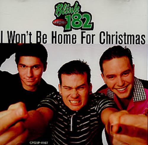 Blink 182 I Won't Be Home For Christmas CD single (CD5 / 5") US B18C5IW153636