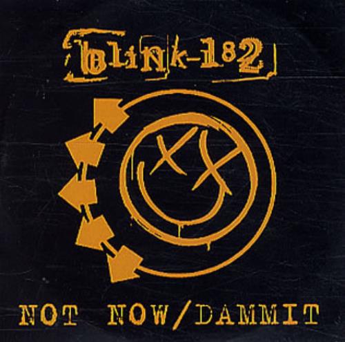 Blink 182 Not Now CD-R acetate UK B18CRNO346742