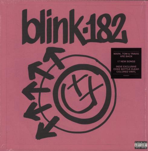 Blink 182 One More Time - Coke Bottle Clear Vinyl vinyl LP album (LP record) UK B18LPON871188