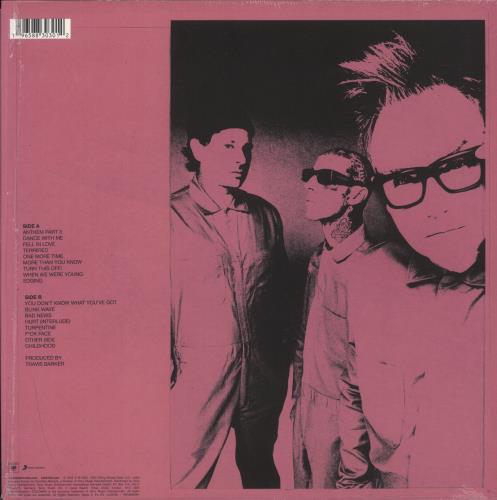 Blink 182 One More Time - Coke Bottle Clear Vinyl vinyl LP album (LP record) UK B18LPON871188