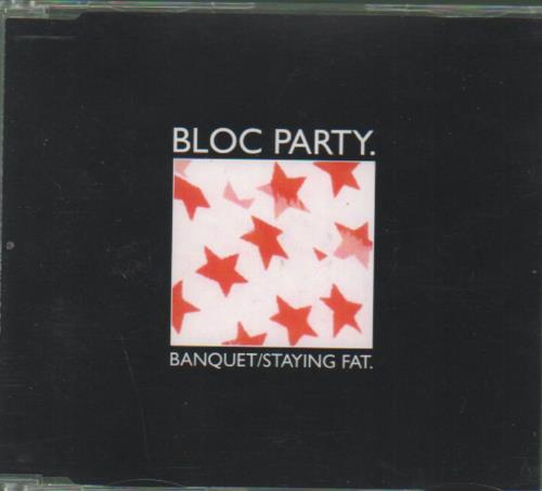 Bloc Party Banquet / Staying Fat CD single (CD5 / 5") UK BB5C5BA305246