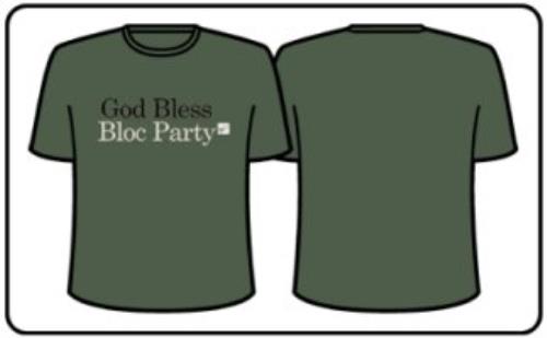 Bloc Party God Bless - Medium T-Shirt t-shirt UK BB5TSGO328462