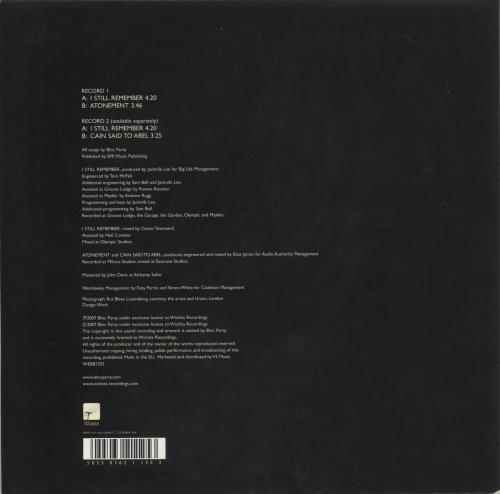 Bloc Party I Still Remember - Double Pack 7" vinyl single (7 inch record / 45) UK BB507IS882314