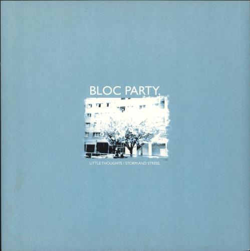 Bloc Party Little Thoughts / Storm And Stress - 2nd 7" vinyl single (7 inch record / 45) UK BB507LI323826