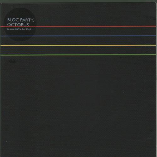 Bloc Party Octopus - Red Vinyl 7" vinyl single (7 inch record / 45) UK BB507OC675628