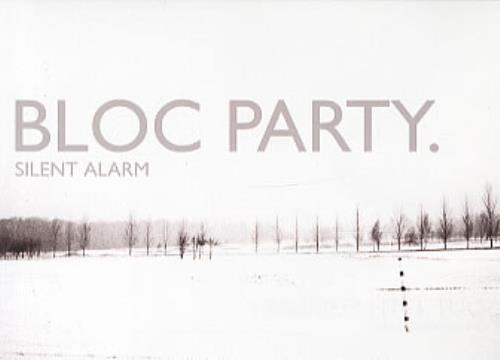 Bloc Party Silent Alarm memorabilia UK BB5MMSI318673