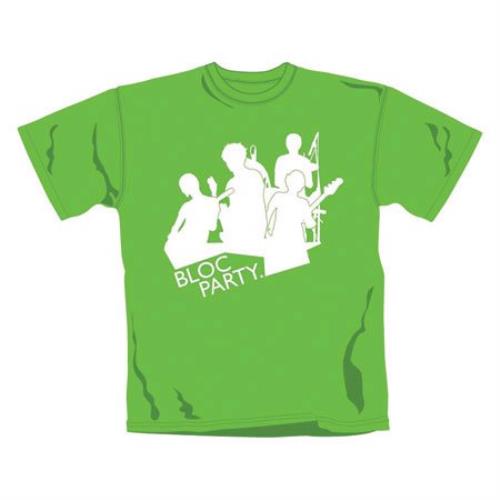 Bloc Party Silhouette T-Shirt - XL t-shirt UK BB5TSSI404376