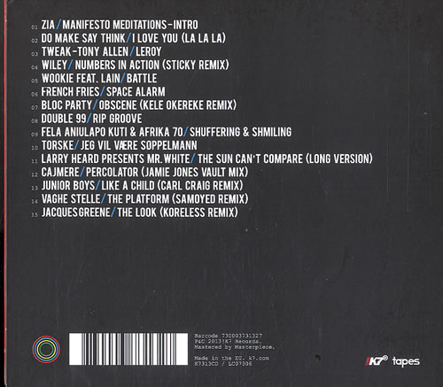 Bloc Party Tapes - Autographed by Kele CD album (CDLP) UK BB5CDTA593385