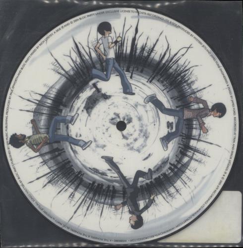 Bloc Party The Pioneers 7" vinyl picture disc (7 inch picture disc single) UK BB57PTH330823