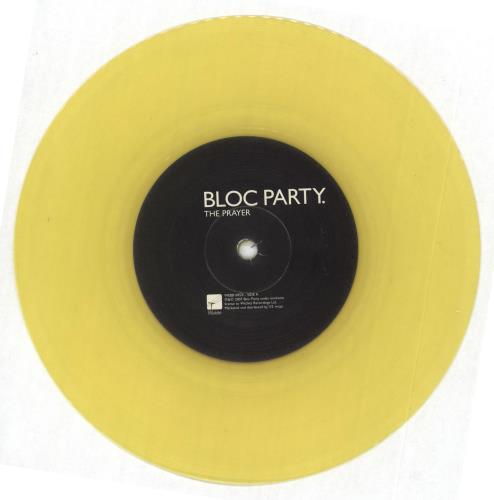 Bloc Party The Prayer 7" vinyl single (7 inch record / 45) UK BB507TH383249