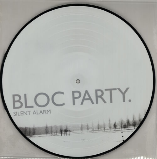 Bloc Party Silent Alarm picture disc LP (vinyl picture disc album) UK BB5PDSI385723