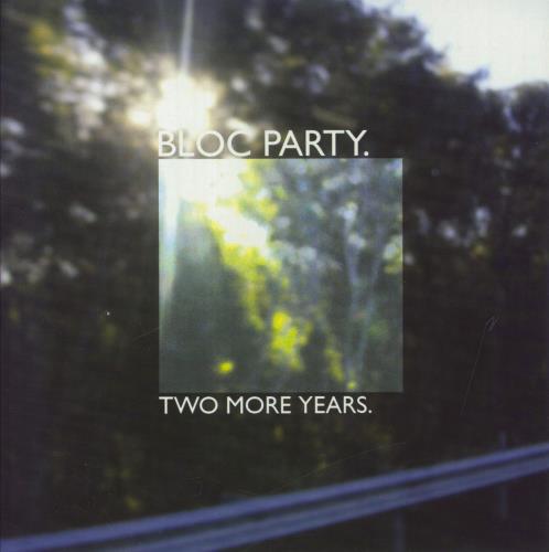 Bloc Party Two More Years - Green Vinyl 7" vinyl single (7 inch record) UK BB507TW337594