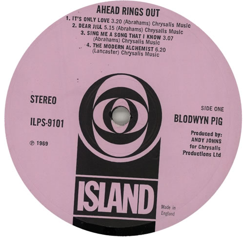 Blodwyn Pig Ahead Rings Out - 2nd vinyl LP album (LP record) UK BWYLPAH582114