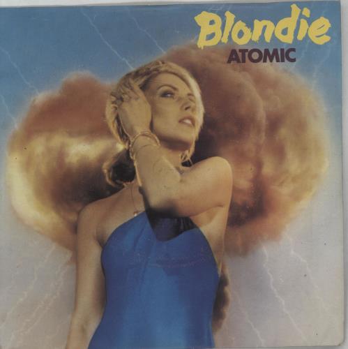 Blondie Atomic - solid centre 7" vinyl single (7 inch record / 45) French BLO07AT675082