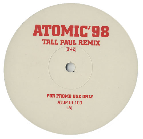 Blondie Atomic '98 12" vinyl single (12 inch record / Maxi-single) UK BLO12AT117050