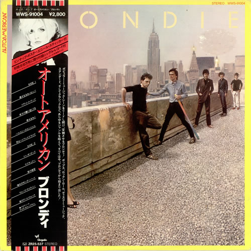 Blondie Autoamerican vinyl LP album (LP record) Japanese BLOLPAU161737