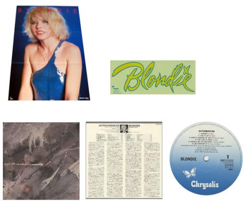 Blondie Autoamerican vinyl LP album (LP record) Japanese BLOLPAU161737