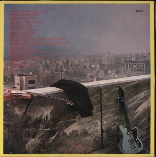 Blondie Autoamerican vinyl LP album (LP record) UK BLOLPAU290329