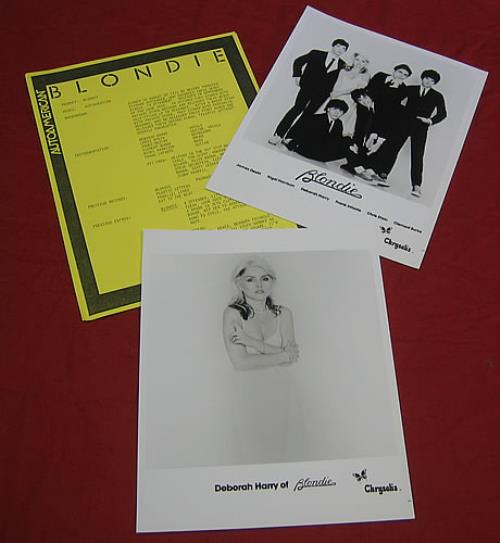 Blondie Autoamerican media press pack US BLOPPAU340571