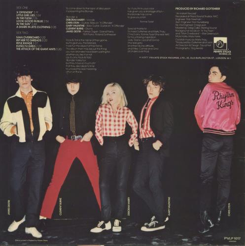 Blondie Blondie - 1st - WOL vinyl LP album (LP record) UK BLOLPBL813830