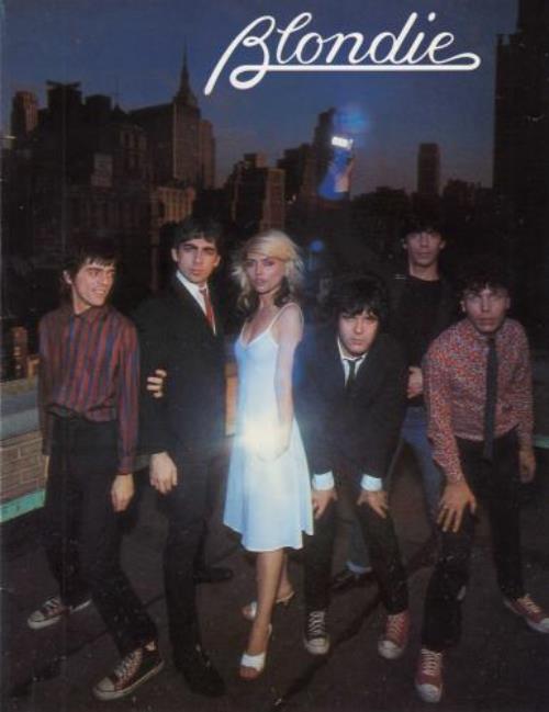 Blondie Blondie tour programme UK BLOTRBL189933