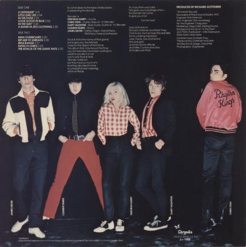 Blondie Blondie vinyl LP album (LP record) Dutch BLOLPBL868865