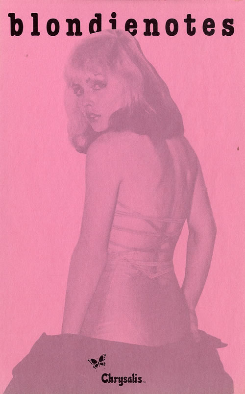 Blondie Blondienotes Other Item US BLOOTBL181764