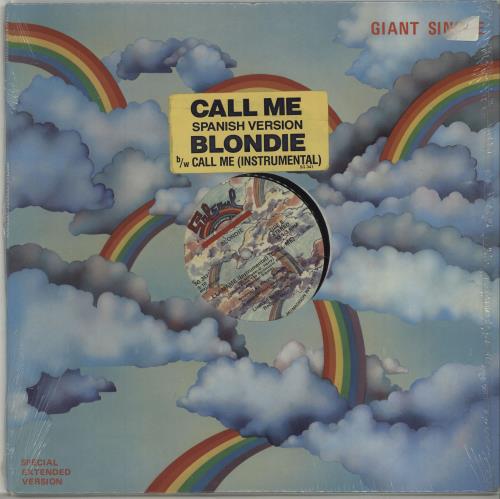 Blondie Call Me Spanish Version Us 12 Vinyl Single 12 Inch Record Maxi Single Blondie Call Me Spanish Version Us 12 Vinyl Single 12 Inch Record Maxi Single