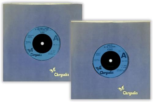 Blondie Collection Of 3 x 7" Vinyl Singles 7" vinyl single (7 inch record / 45) UK BLO07CO420977