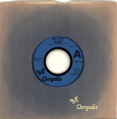 Blondie Denis (Denee) - Jukebox 7" vinyl single (7 inch record / 45) UK BLO07DE695131