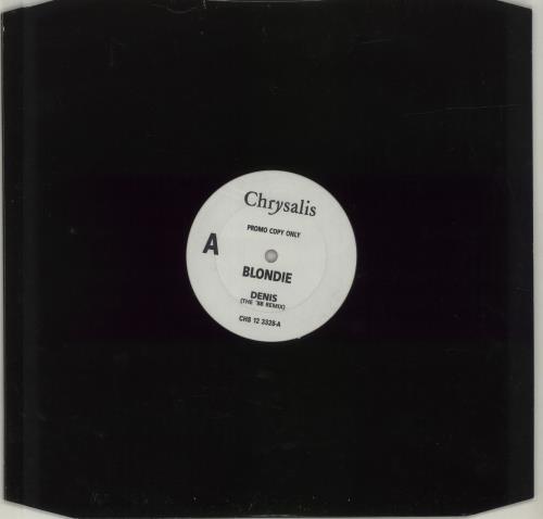 Blondie Denis 88 Remix 12" vinyl single (12 inch record / Maxi-single) UK BLO12DE131512