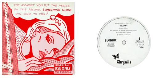 Blondie Dreaming/ Atomic 12" vinyl single (12 inch record / Maxi-single) Japanese BLO12DR464769