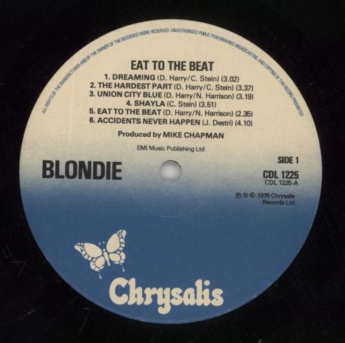 Blondie Eat To The Beat - shrink vinyl LP album (LP record) UK BLOLPEA773137