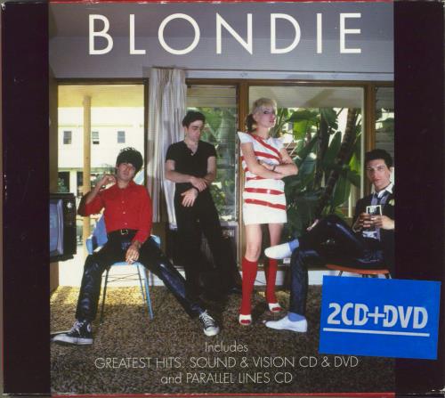 Blondie Gift Pack 3-disc CD/DVD Set UK BLO3DGI419692