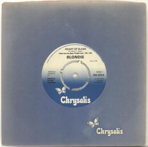 Blondie Heart Of Glass - 4prong 7" vinyl single (7 inch record / 45) UK BLO07HE702401