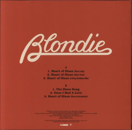 Blondie Heart Of Glass EP 12" vinyl single (12 inch record / Maxi-single) UK BLO12HE799295