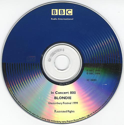 Blondie In Concert 800 CD album (CDLP) UK BLOCDIN368232