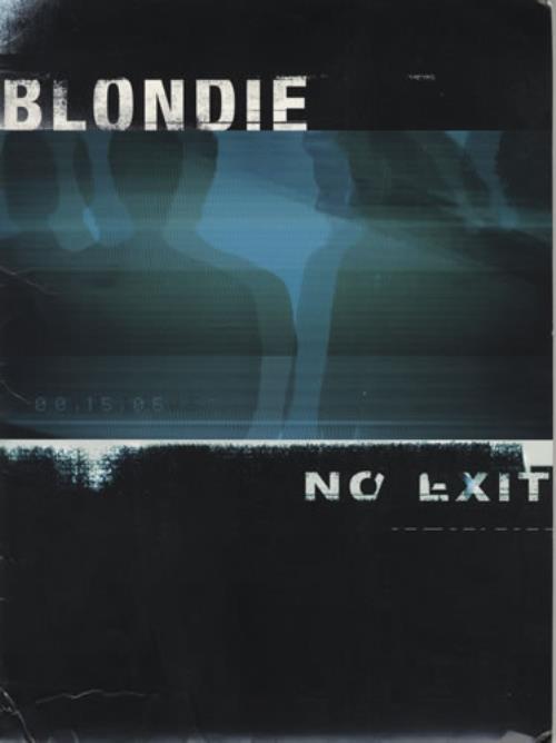 Blondie No Exit media press pack US BLOPPNO132123