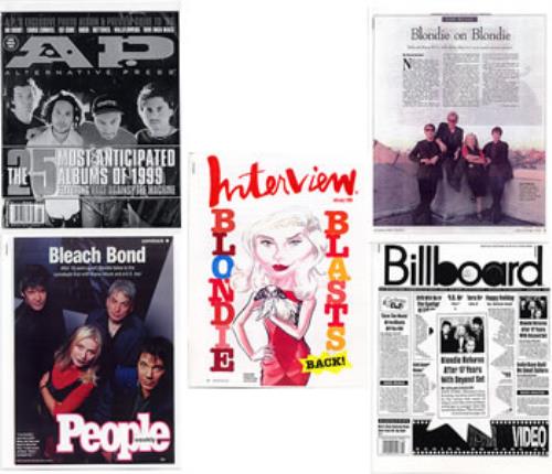 Blondie No Exit media press pack US BLOPPNO285926