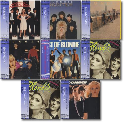 Blondie Paper Sleeve Collection CD album (CDLP) Japanese BLOCDPA447922